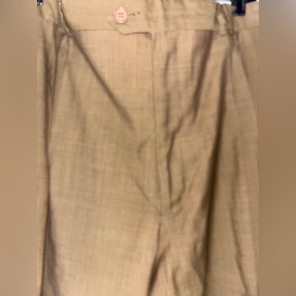 Valentino new without tags pleated silk & wool made in biella italy mauv… - Picture 14 of 17